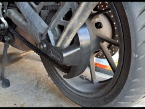 CleandisC chainguard Yamaha MT09 (RN43) rear hugger combined
